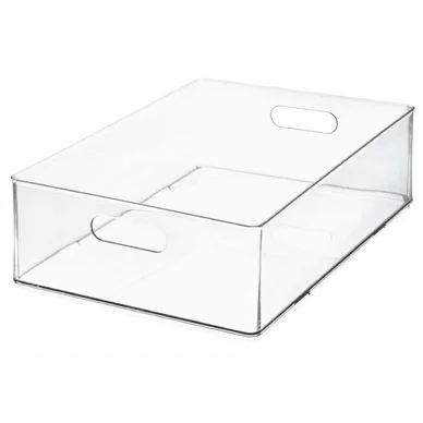 Authentique Boîte de Rangement iDesign The Home Edit Transparent (38,1 x 25,4 cm)